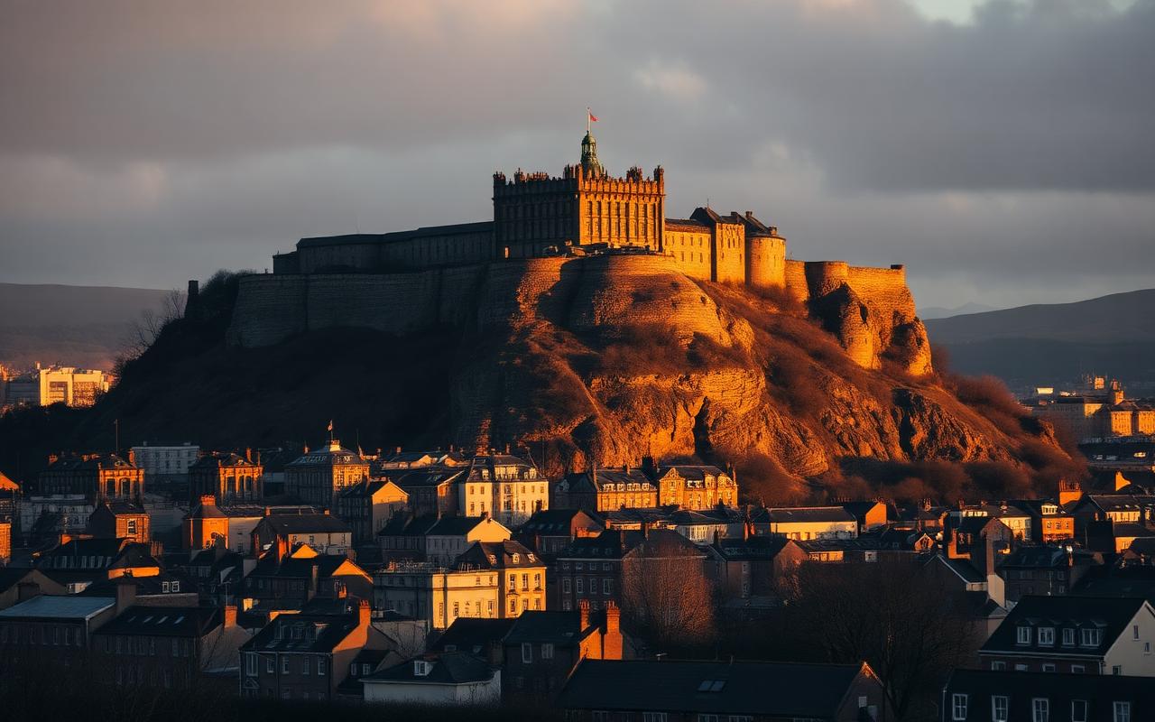 edinburgh city view