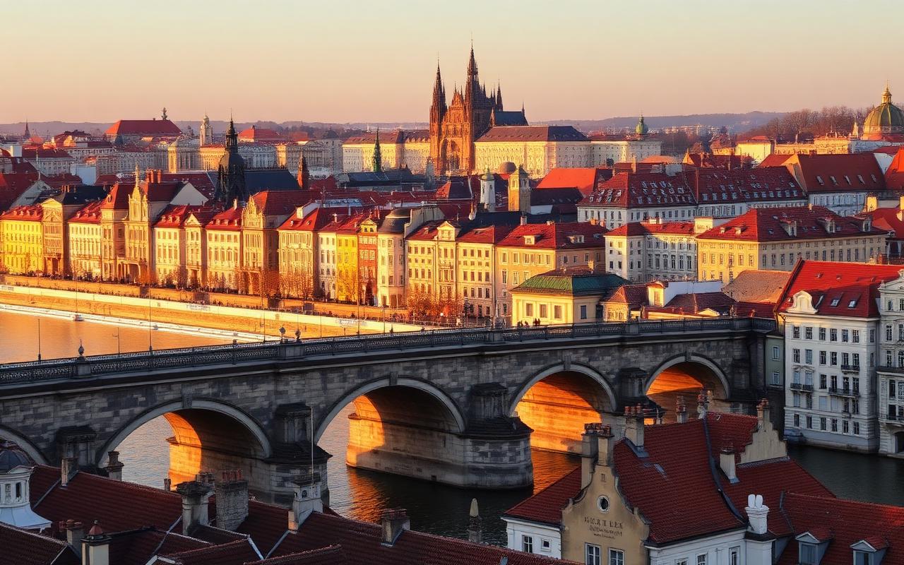 prague city view