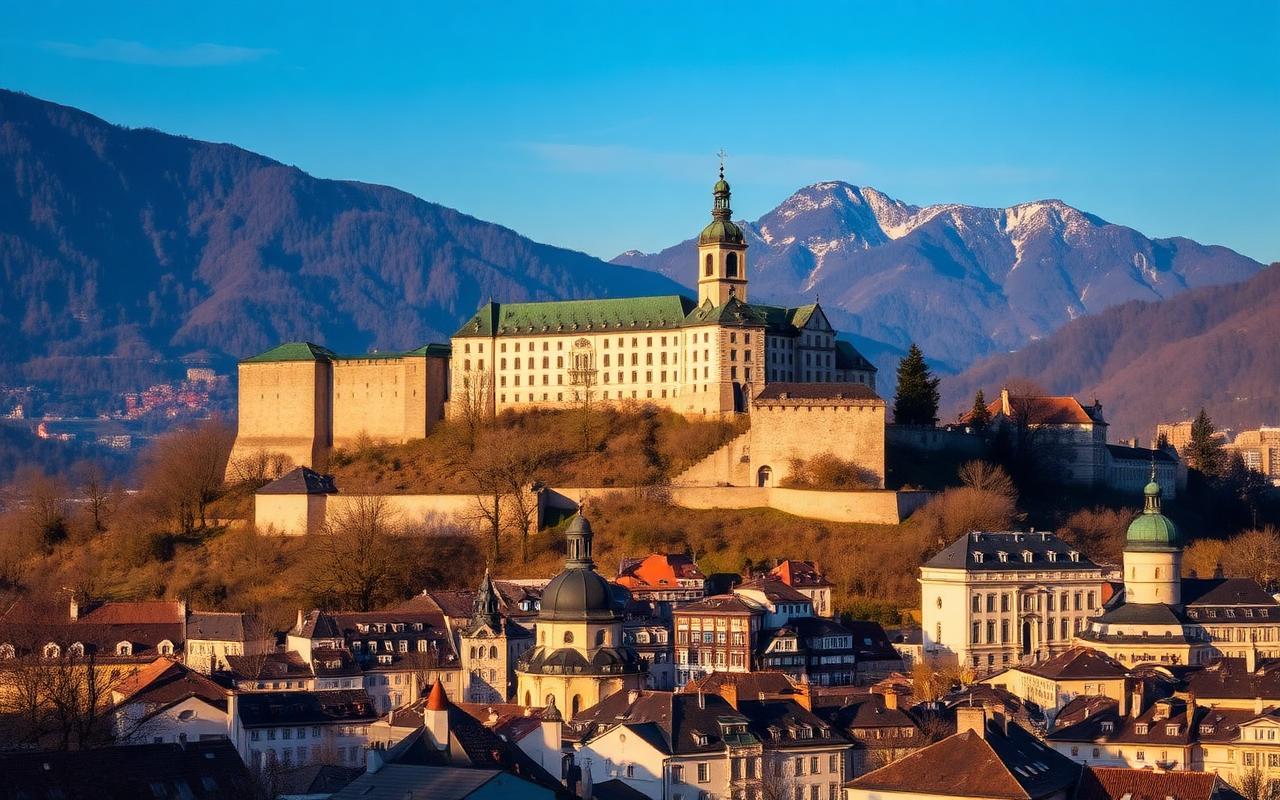 salzburg city view